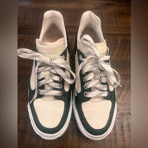 Alexander McQueen Court Sneaker Green White Men’s EU 42 authentic